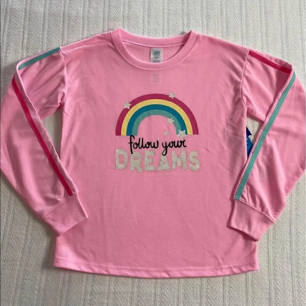 JELLIFISH Girls Size XL (14/16) Follow Your Dreams Pajama Set